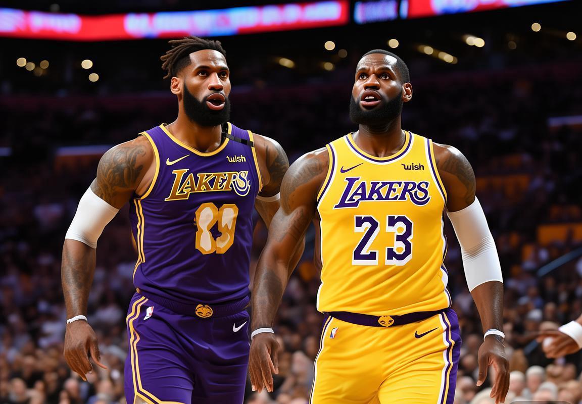 湖人连胜！詹姆斯戴维斯双30+创纪录，东契奇无奈苦笑成注脚